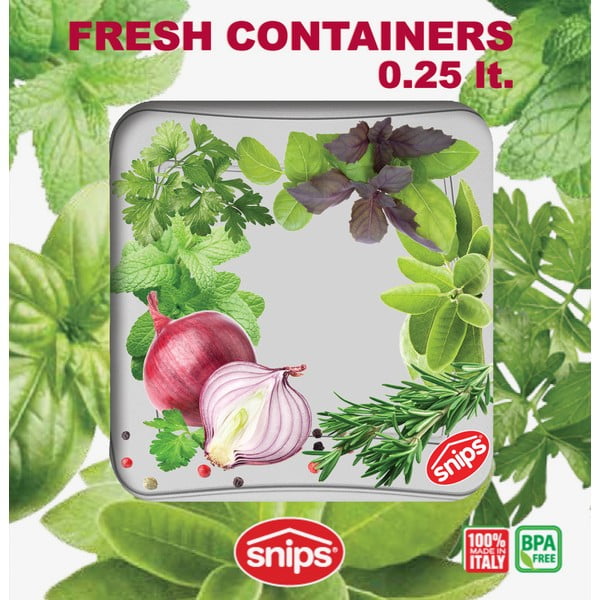 Komplet 3 škatlic za hrano Snips Classic, 0,25 l-image-4