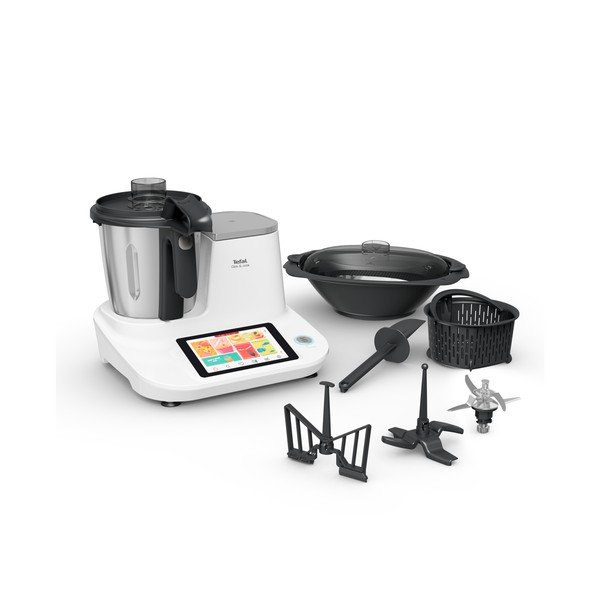 Kuhinjski robot v beli in srebrni barvi Click and Cook - Tefal-image-3