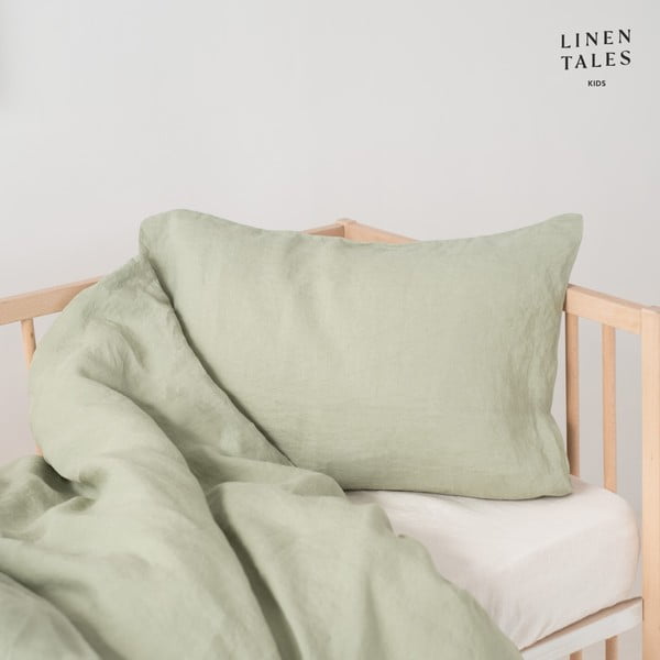 Lanena otroška posteljnina 140x200 cm – Linen Tales-image-1