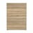 Visoka komoda v hrastovem dekorju v naravni barvi 77x107 cm Nova – Tvilum