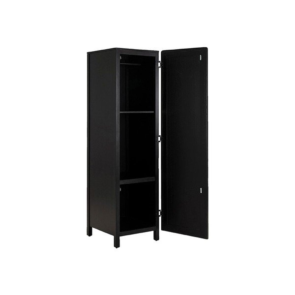 Črna lesena omara Leitmotiv Galant-image-2