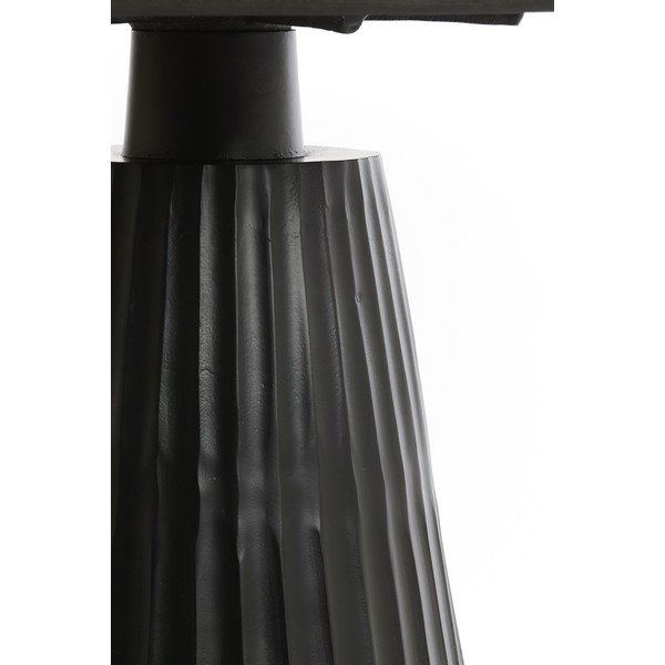 Okrogla jedilna miza z marmorno mizno ploščo ø 100 cm Rianne – Light & Living-image-3
