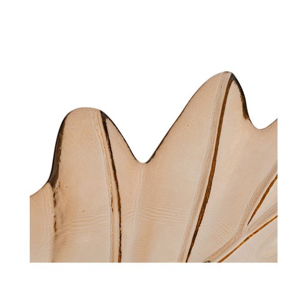 Steklen dekorativni pladenj 19,5x35 cm Leaf – Ixia-image-3