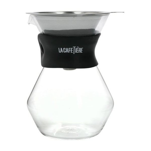 Vrč za kavo iz borosilikatnega stekla s filtrom iz nerjavečega jekla 0,4 l La Cafetiere - Kitchen Craft