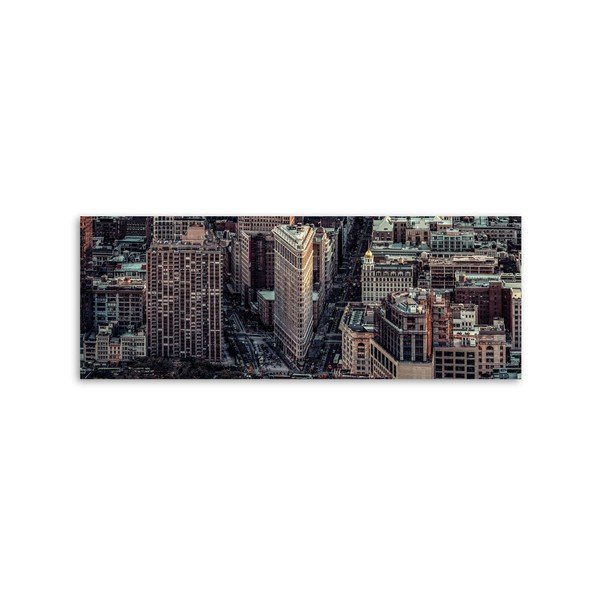Slika Styler Platno Silver City, 60 x 150 cm