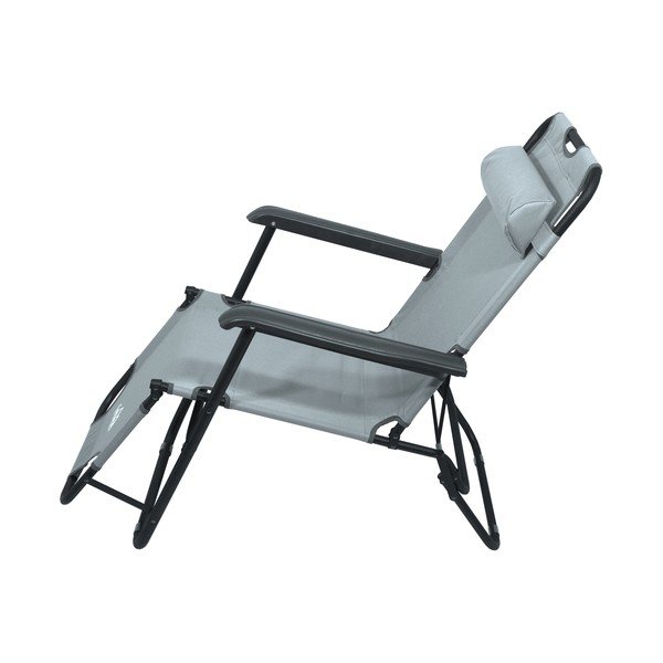 Siv vrtni ležalnik Cattara Comfort-image-1