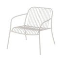 Svetlo siv kovinski vrtni fotelj Yua Wire – Blomus