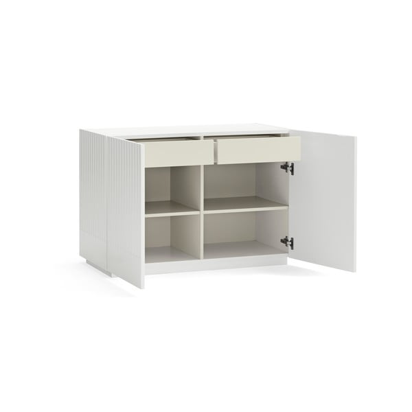 Bela nizka komoda 100x70 cm Doric – Teulat-image-3