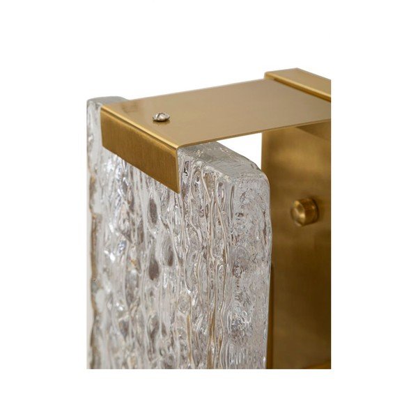 Steklena stenska svetilka v zlati barvi Oblin – Mauro Ferretti-image-4