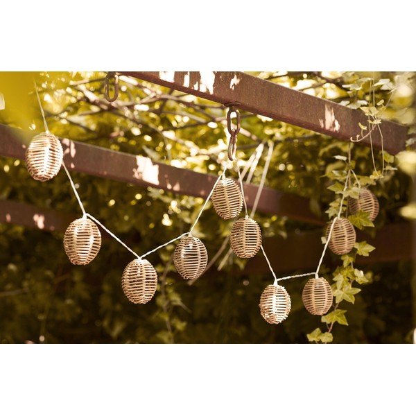 LED svetlobna veriga število žarnic 10 ks na baterije dolžina 180 cm Carlisle – House Nordic-image-2