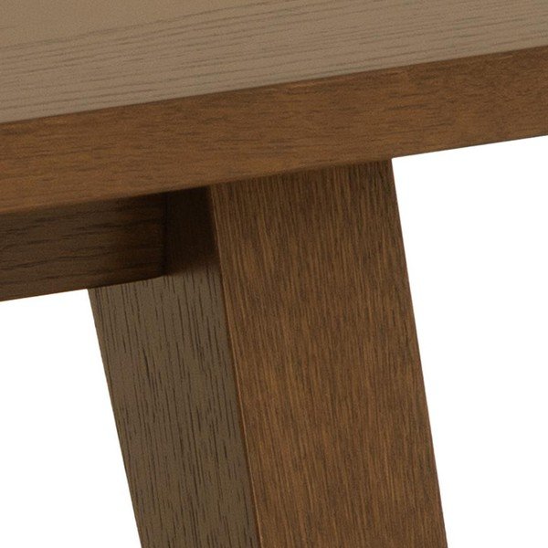 Rjava mizica v hrastovem dekorju 70x130 cm A-Line – Actona-image-4