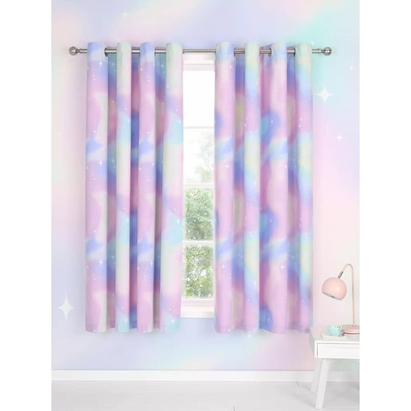 Otroške zavese v kompletu 2 ks 168x183 cm Ombre Stars – Catherine Lansfield-image-1