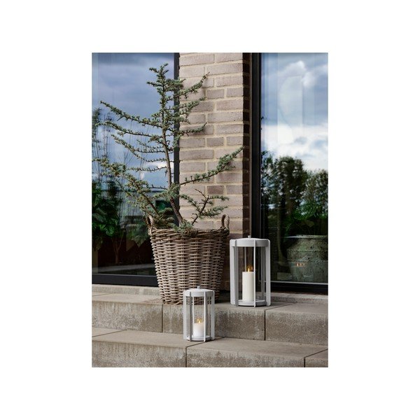 Svetlo siva LED lanterna na USB (višina 25 cm) Firefly – Zone-image-2