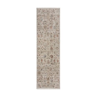 Bež tekač 66x240 cm Elodie Traditional – Flair Rugs