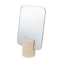 Kozmetično ogledalo 18x30 cm Travertine – Mette Ditmer Denmark