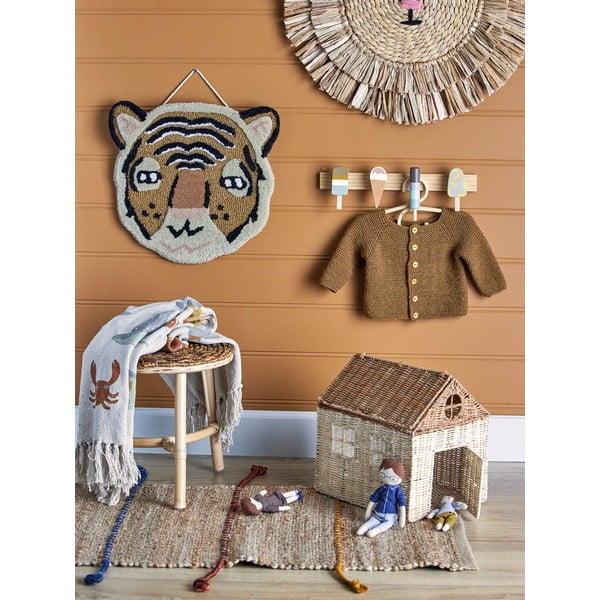 Stenski obešalnik za otroke iz bukovega lesa Zyon - Bloomingville Mini-image-3