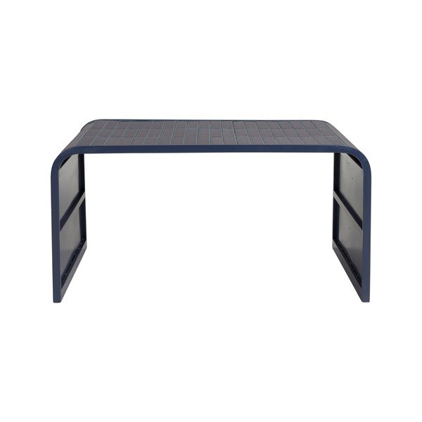 Modra keramična klubska mizica 47x80 cm Tiles – Zuiver-image-2