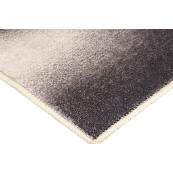 Belo-črna pralna preproga 230x160 cm - Vitaus-image-2