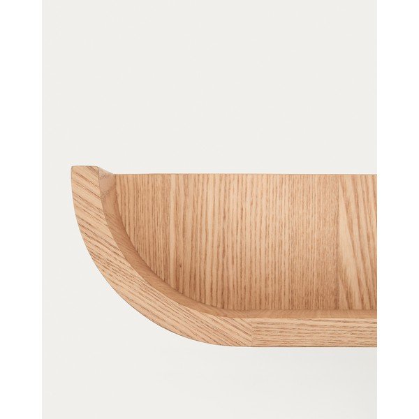 Polica v jesenovem dekorju v naravni barvi 60 cm Salaya – Kave Home-image-4