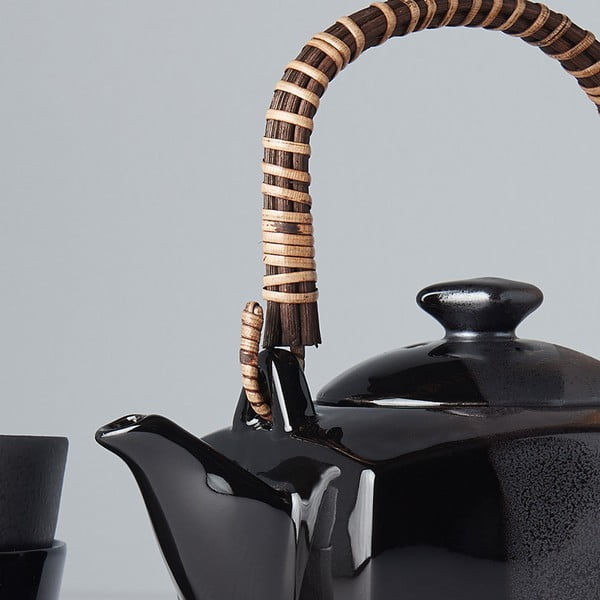 Črn čajni set MIJ Gunmetal-image-1