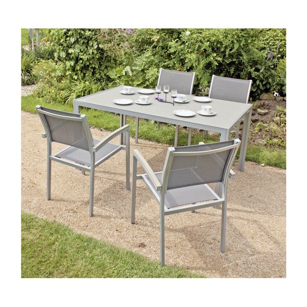 Vrtna miza 90x150 cm Grace – Garden Pleasure-image-1