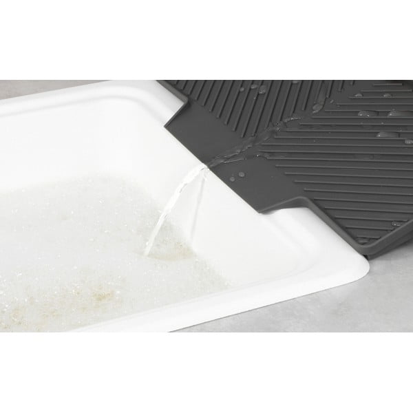 Temno siv odcejalnik Wenko Neli, 20 x 40 cm-image-2