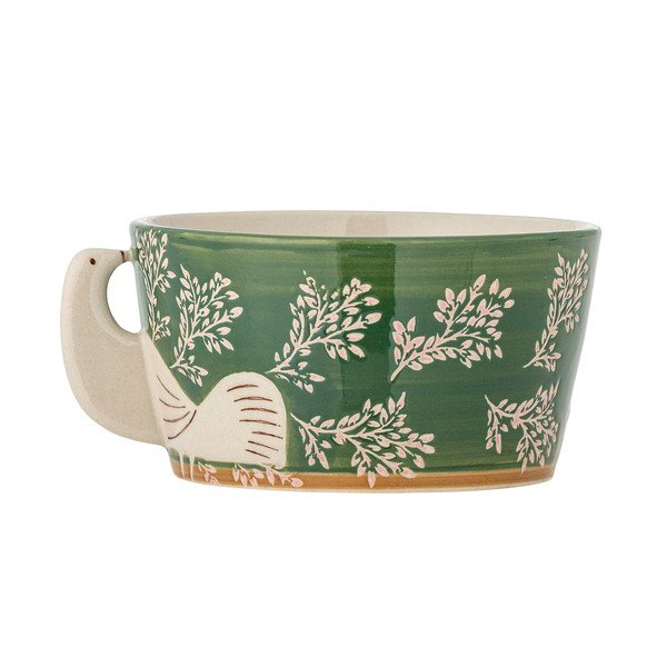 Zelena skledica za juho iz kamenine 460 ml Hezha – Bloomingville