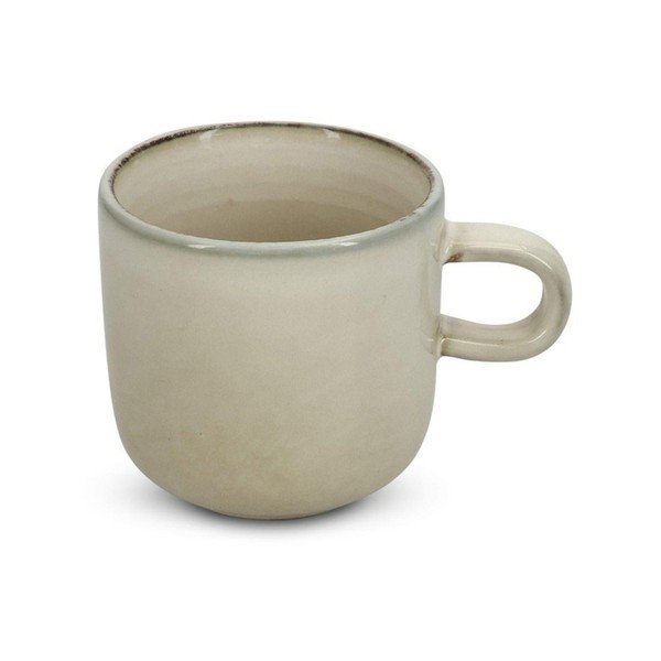 Slonokoščena skodelica iz kamenine 240 ml Meridian – Salt&Pepper