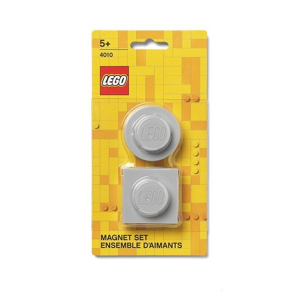 Komplet 2 sivih magnetov LEGO®-image-1