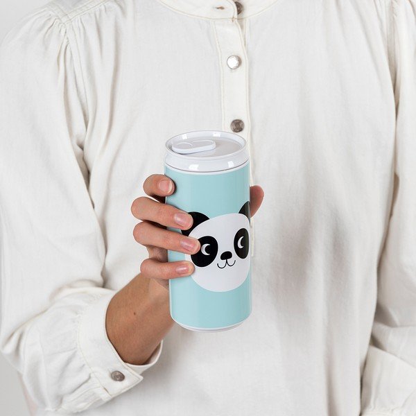 Otroška steklenička za vodo iz bioplastike 330 ml Miko the Panda – Rex London-image-3