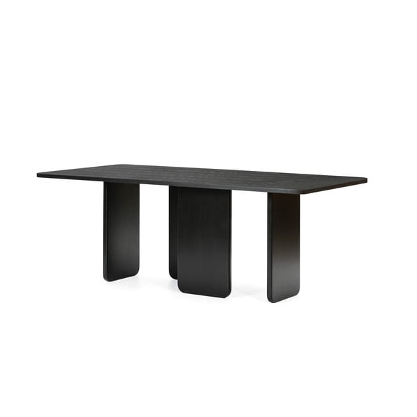 Črna jedilna miza Teulat Arq, 200 x 100 cm-image-3