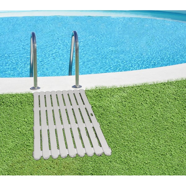 Bež plastična kopalniška preproga 50x80 cm – Wenko-image-3