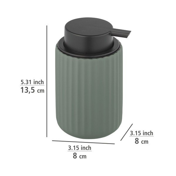 Zelen keramični dozirnik za milo Wenko Belluno-image-2