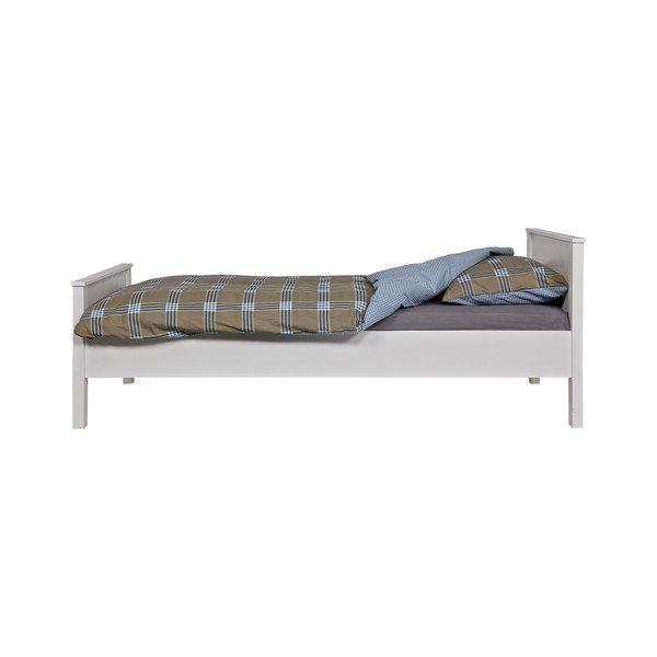 Bela postelja Jade WOOOD 90 x 200 cm-image-2