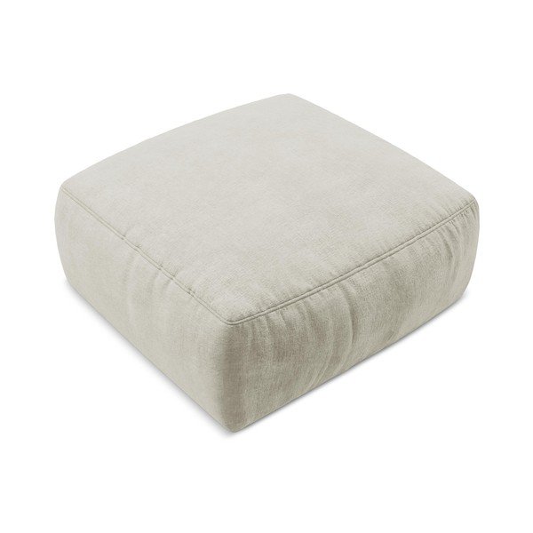 Bež tabure iz šenilje Kuki – Makamii-image-2