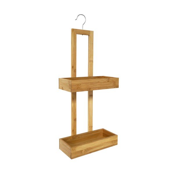 Bambusova viseča kopalniška polica v naravni barvi Hanoi – douceur d'intérieur-image-2