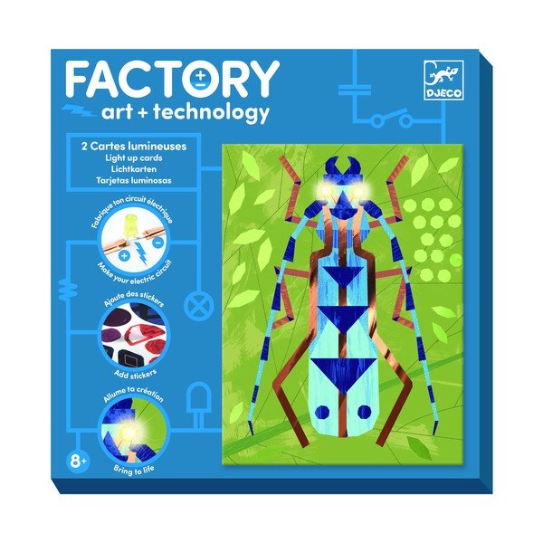 Komplet 3 svetlečih slik Djeco Insectarium-image-1