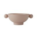 Svetlo rožnata porcelanasta skledica za serviranje Inka – OYOY Living Design