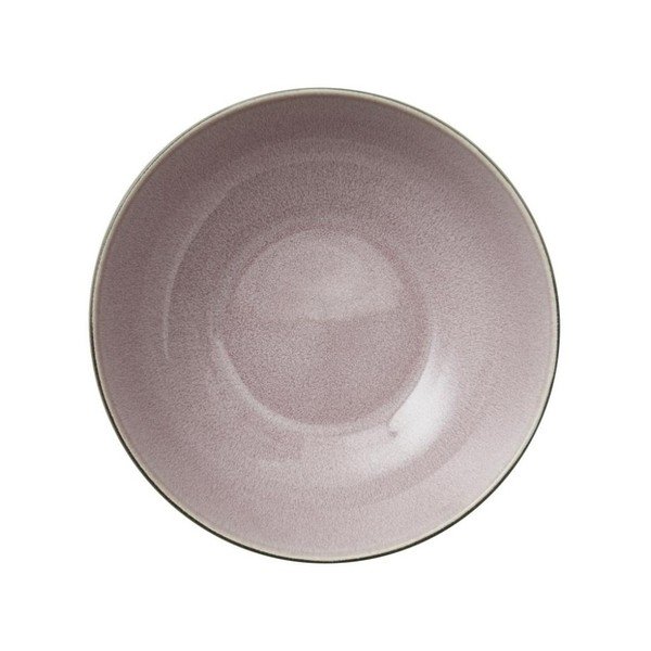 Skleda za solato iz sive keramike z rožnato glazuro Bitz Mensa, premer 30 cm-image-4