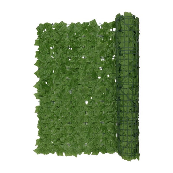 Zelen plastičen balkonski zastor 300x100 cm Ivy – Maximex-image-3