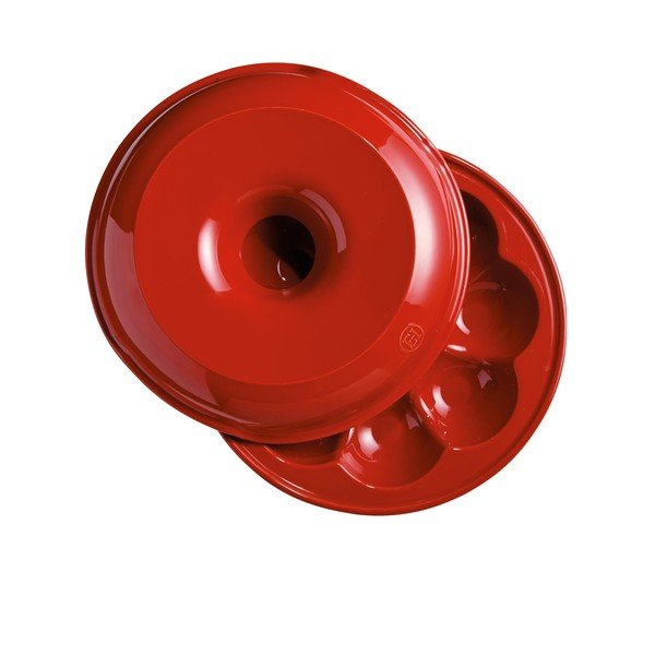 Rdeč model za brioš Emile Henry, ⌀ 30,5 cm-image-1