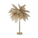 Namizna svetilka v zlati barvi (višina 55 cm) Palm – Mauro Ferretti