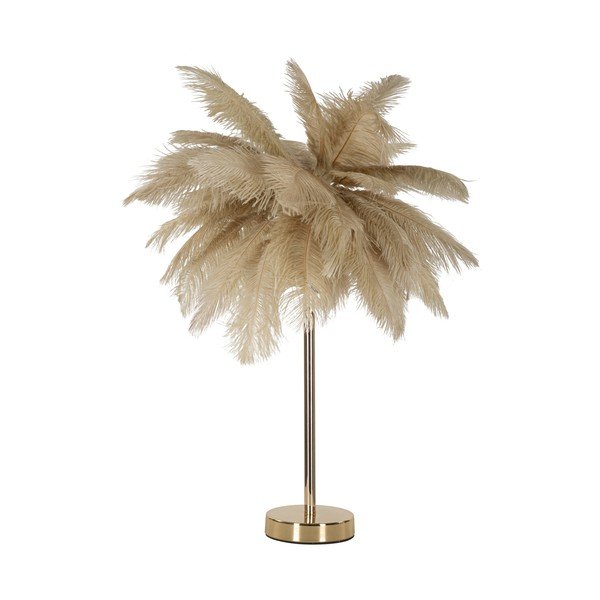 Namizna svetilka v zlati barvi (višina 55 cm) Palm – Mauro Ferretti