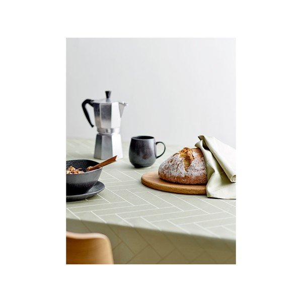 Namizni prt iz damasta 140x320 cm Tiles Damask – Södahl-image-1