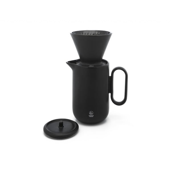 Črni lončeni set za filter kavo Palermo - Leopold Vienna-image-4