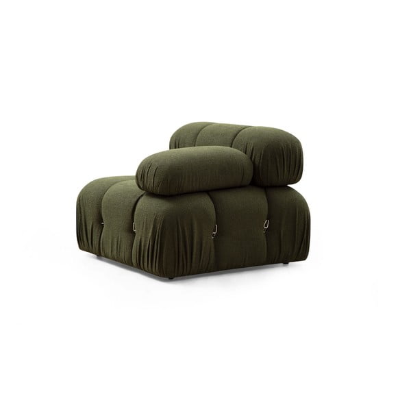 Temno zelena modularna sedežna garnitura (desni kot) Bubble – Artie-image-2