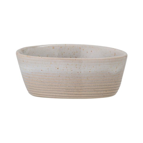 Krem lončena skleda Bloomingville Taupe