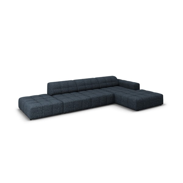 Modra kotna sedežna garnitura (desni kot) Chicago – Cosmopolitan Design-image-3