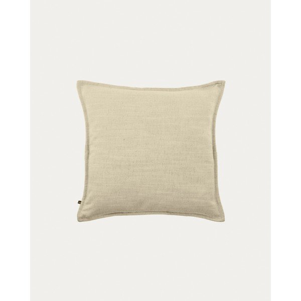 Prevleka za blazino iz mešanice lana 45x45 cm Blok – Kave Home-image-2