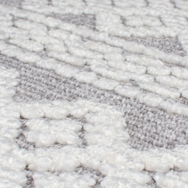 Siva pralna preproga 218x160 cm Jhansi - Flair Rugs-image-3